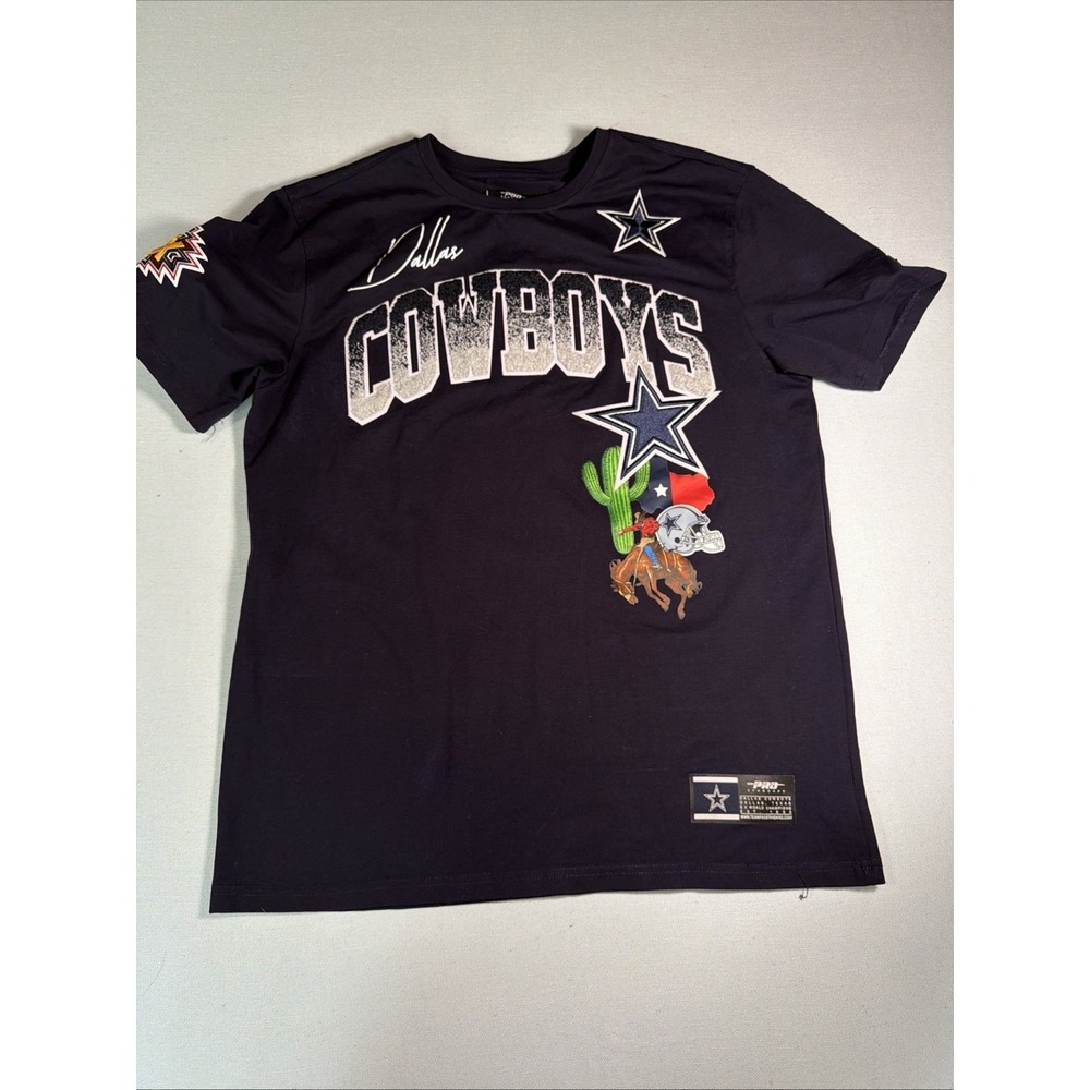 Men's Pro Standard Navy Dallas Cowboys Hometown Collection T-shirt Size L - Picture 10 of 13